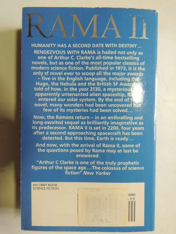 RAMA II - Arthur C Clarke, Gentry Lee