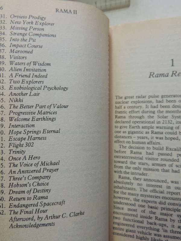 RAMA II - Arthur C Clarke, Gentry Lee