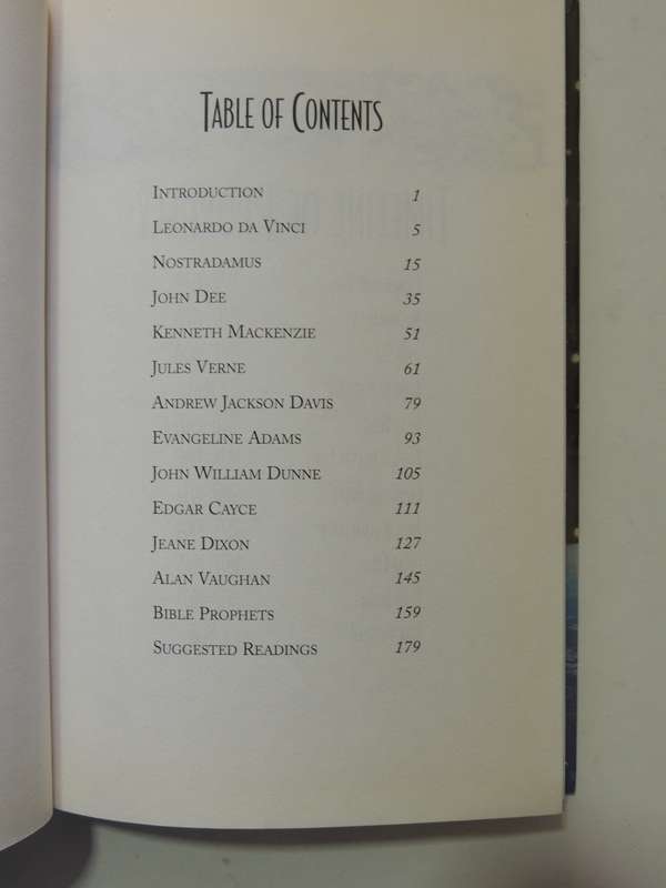 Vision Of Nostradamus And Other Prophets - Donald Wigal Ph.D.