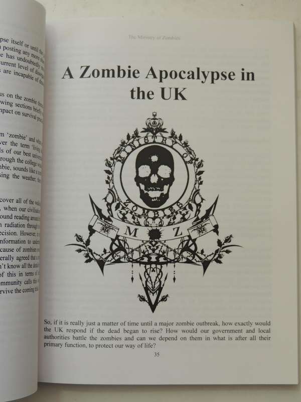 Ministry of Zombies - The Official Zombie Handbook (UK) - Saen T Page