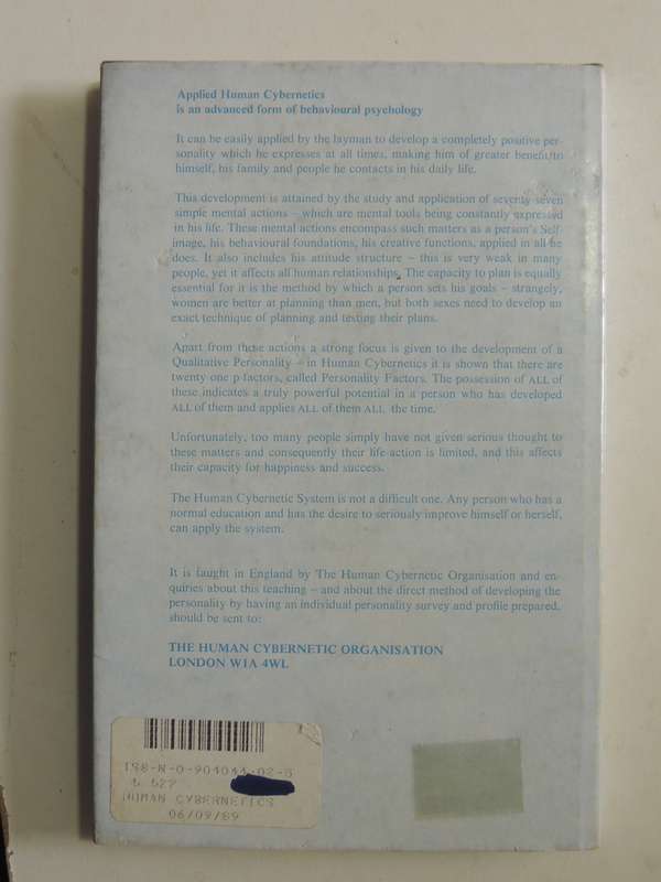 Human Cybernetics: The 77 Essential Points Of The Applied  Human Cybernetic System - George Hall