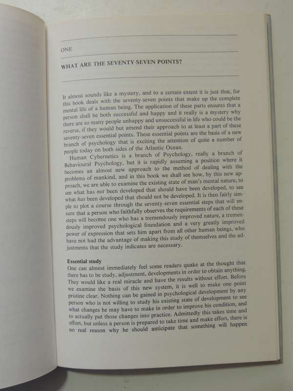Human Cybernetics: The 77 Essential Points Of The Applied  Human Cybernetic System - George Hall