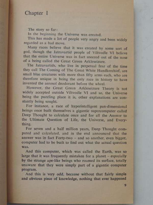 The Restaurant at the End of the Universe - Book 2 in the Trilogy of Four - Douglas Adams