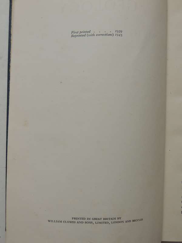 Geology For South African Students: An Introductory Text-BookG.N.G. Hamilton & H.B.S. Cooke