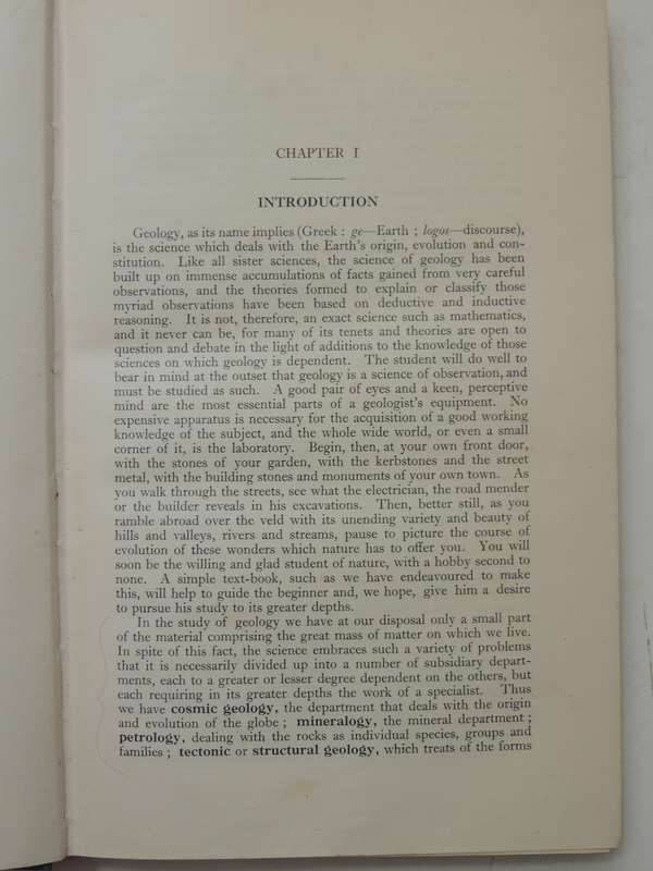 Geology For South African Students: An Introductory Text-BookG.N.G. Hamilton & H.B.S. Cooke