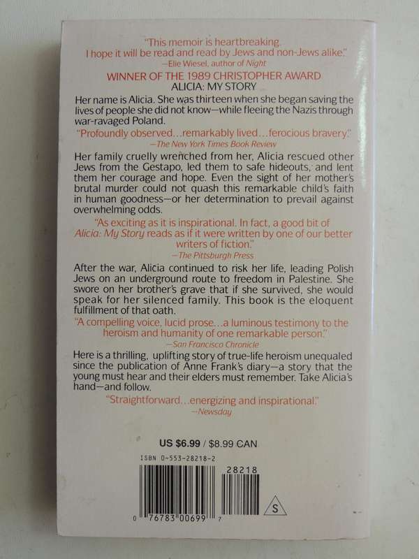 Alicia: My Story - Alicia Appleman-Jurman