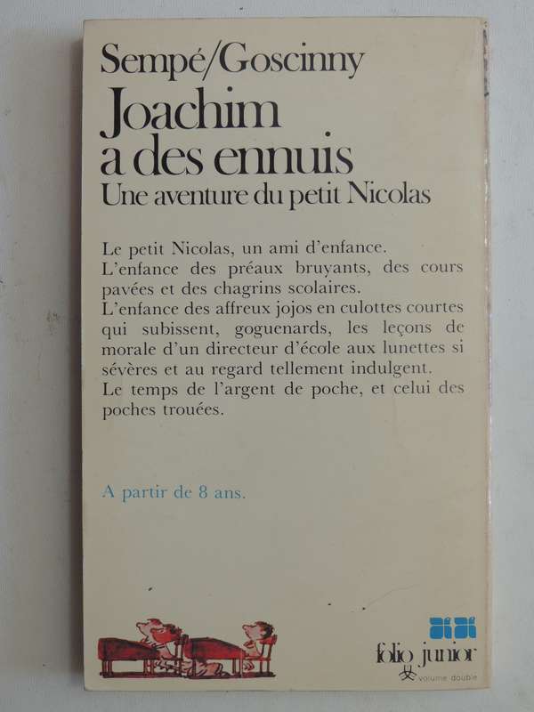 Joachim A Des Ennuis - Sempe & Goscinny     (French)