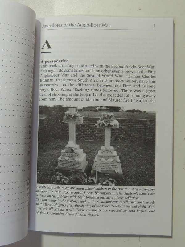 Anecdotes Of The Anglo-Boer War - Rob Milne   1st Edition Signed