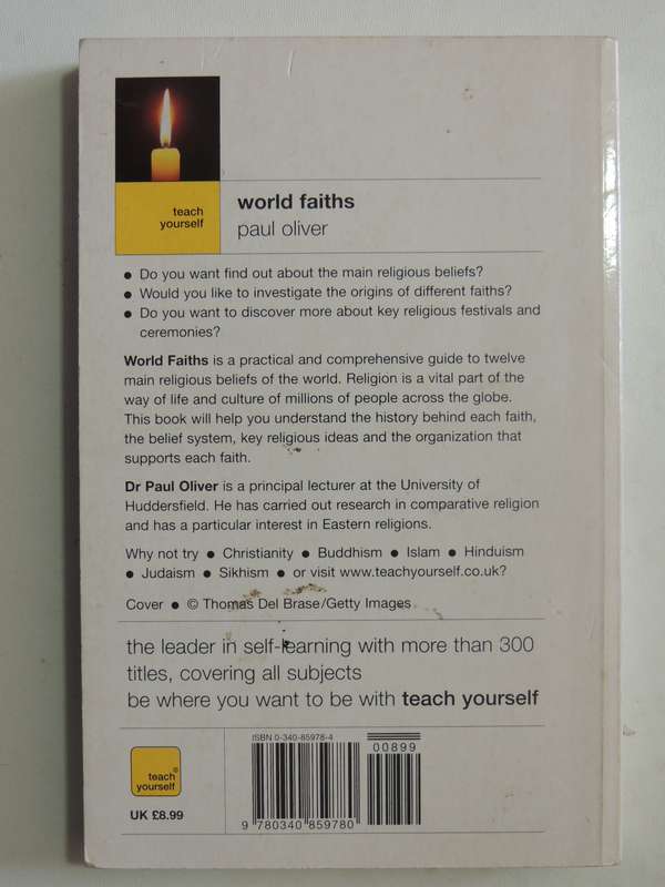 Teach Yourself: World Faiths - Paul Oliver