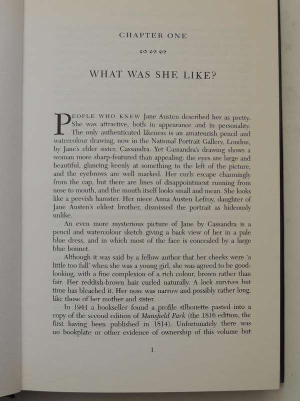 Obstinate Heart - Jane Austen, A Biography- Valerie Grosvenor Myer