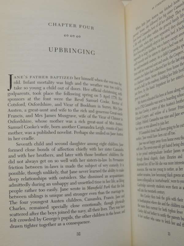 Obstinate Heart - Jane Austen, A Biography- Valerie Grosvenor Myer