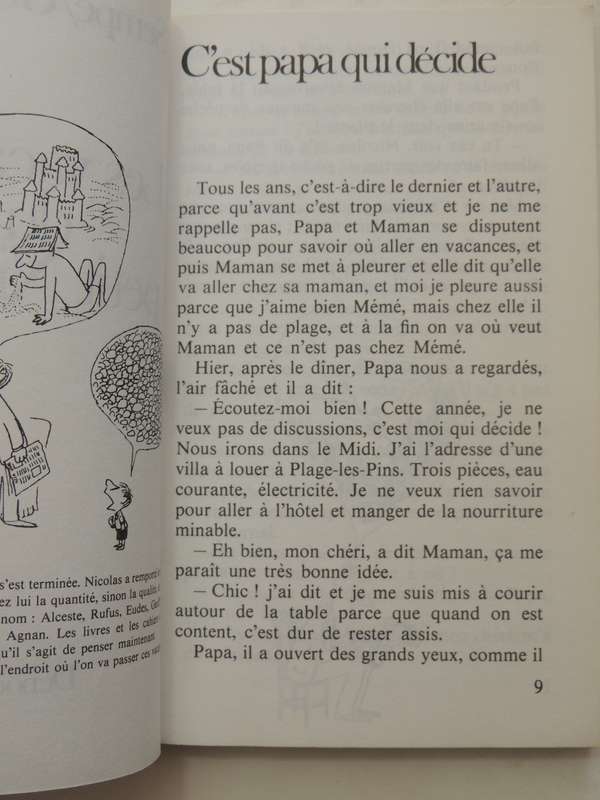 Les Vacances Du Petit Nicolas - Sempe & Goscinny     (French)
