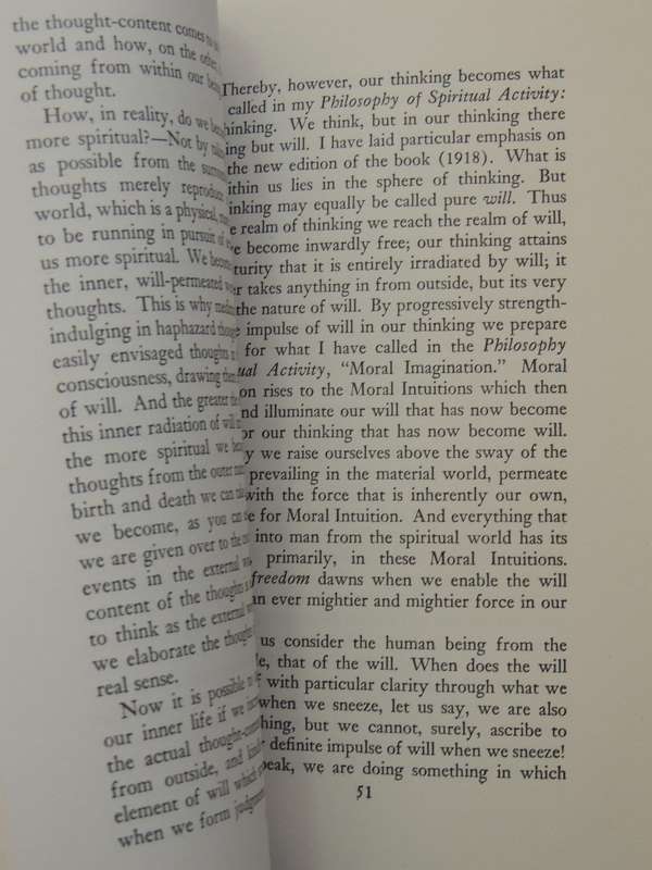 The Bridge Between Universal Sprirituality and the Physical Constitution of Man- Rudolf Steiner