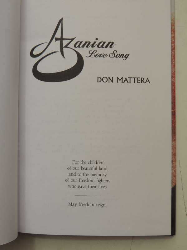 Azanian Love Story - Don Mattera