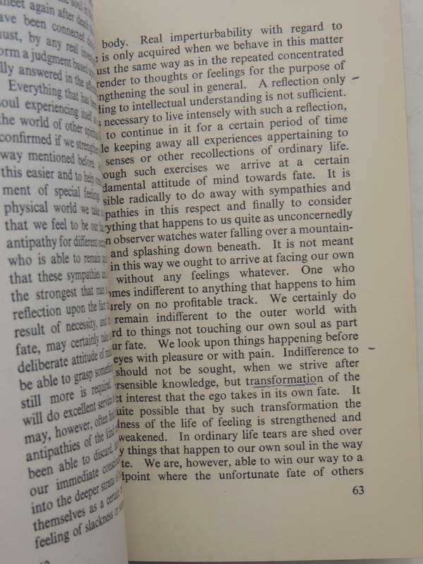 A Road to Self Knowledge - Rudolf Steiner