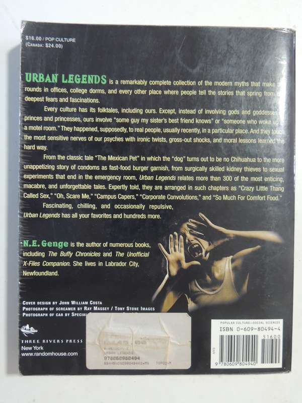 Urban Legends: The As-Complete-As-One-Could-Be Guide To Urban Myths - N.E. Genge