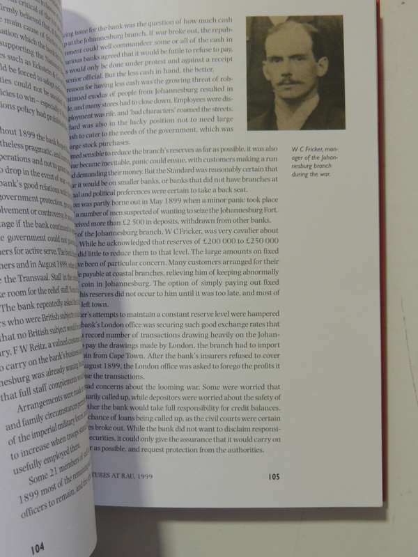 Die Anglo-Boereoorlog: Herdenkingslesings Aan Die Randse Afrikaanse Universiteit, 1999 Very SCARCE