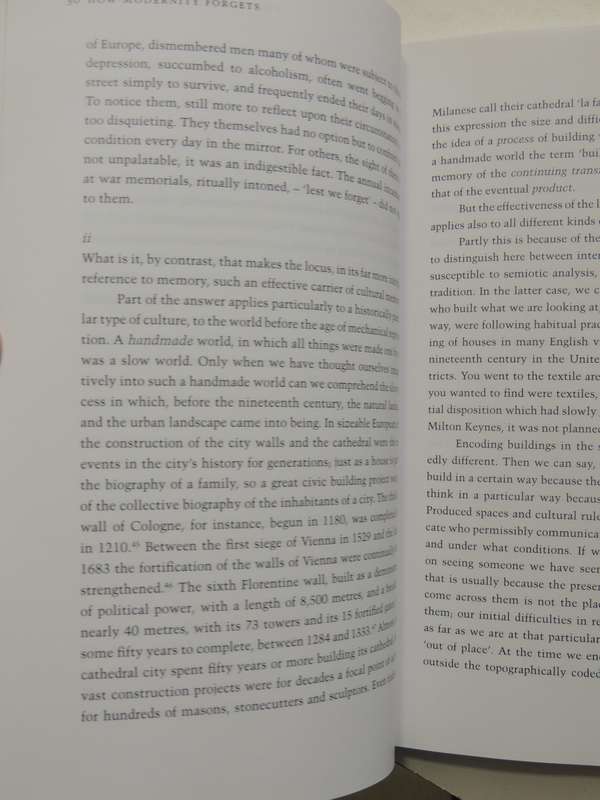 How Modernity Forgets - Paul Connerton