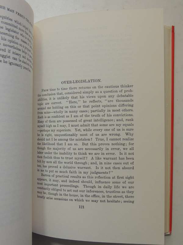 The Man Versus The State: A Classic Statement Of The Case For Individual Liberty - A Theme Revived I