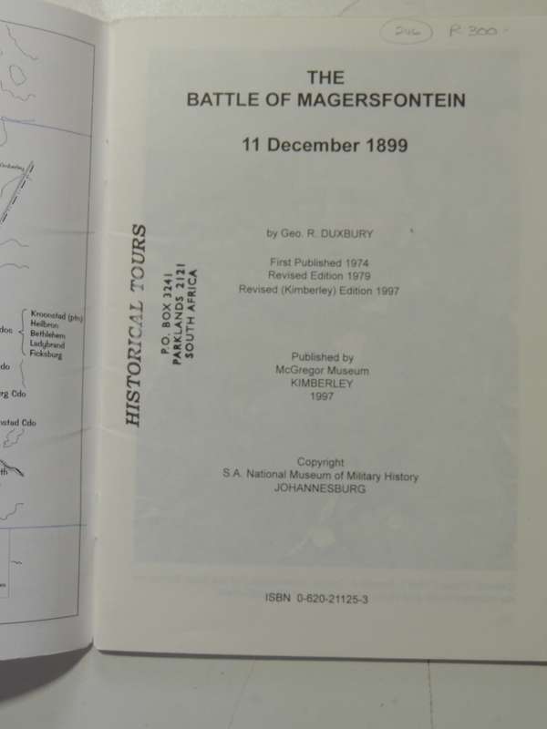 Magersfontein 11 December 1899 - Geo. R. Duxbury