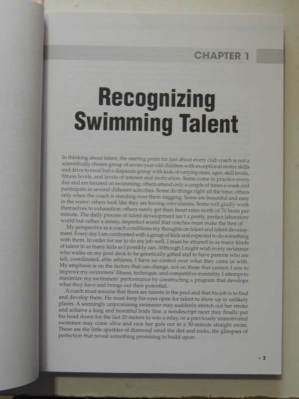 Developing Swimmers- Michael Brooks
