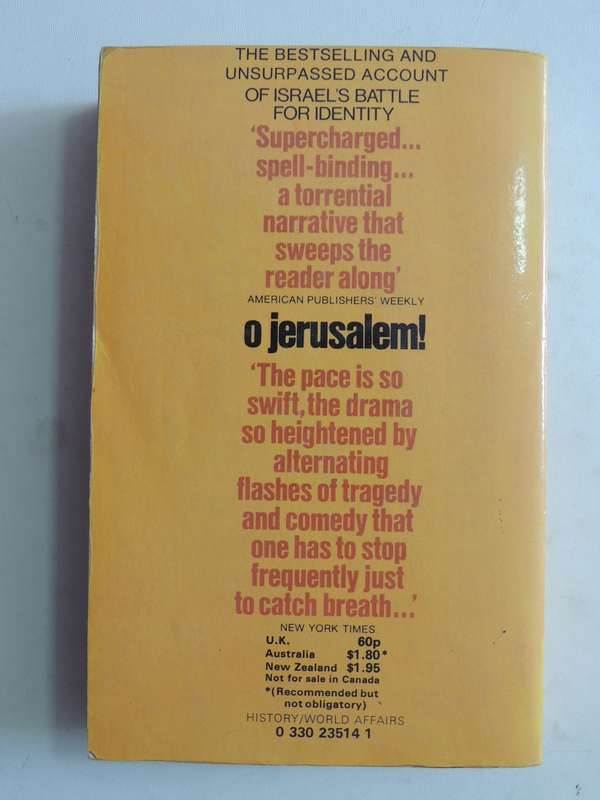 O Jerusalem!- Larry Collins, Dominique Lapiere