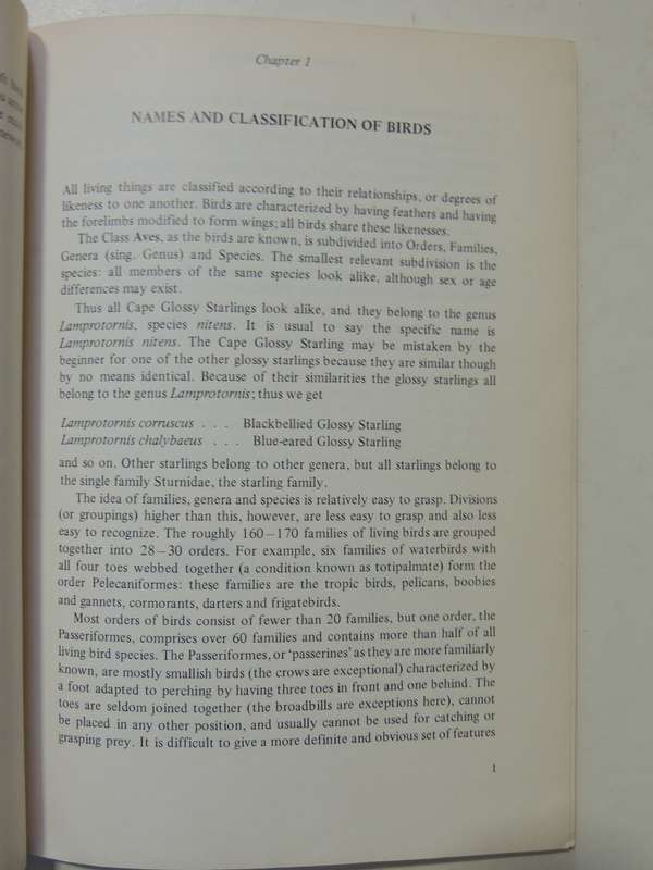 Aids To Bird Identification In Southern Africa - Gordon Maclean