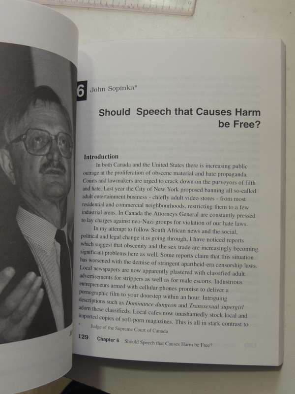 Between Speech And Silence: Hate Speech, P*rn*graphy And The New South Africa - ed Jane Duncan