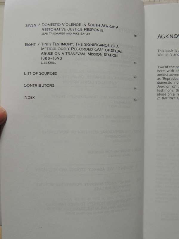 S e x, Gender, Becoming: Post-Apartheid Reflections - ed Karin Van Marle
