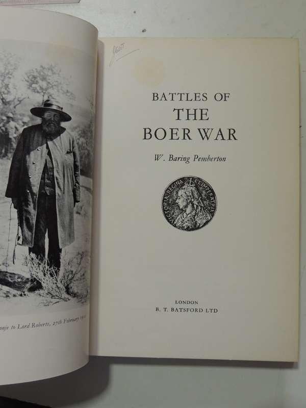 Battles Of The Boer War - W. Baring Pemberton