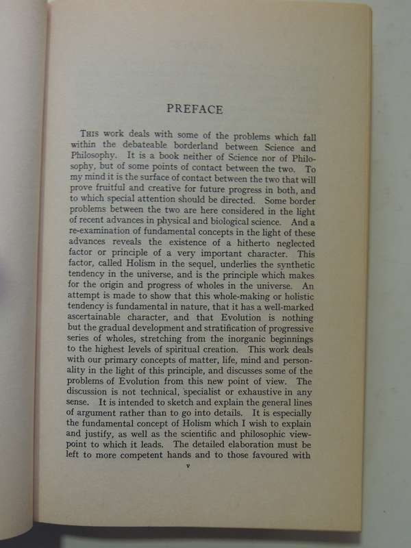 Holism And Evolution - General J.C. Smuts
