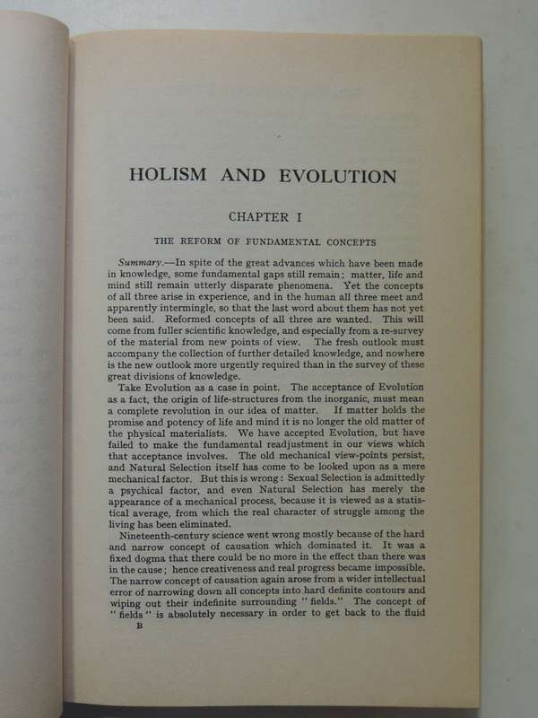 Holism And Evolution - General J.C. Smuts