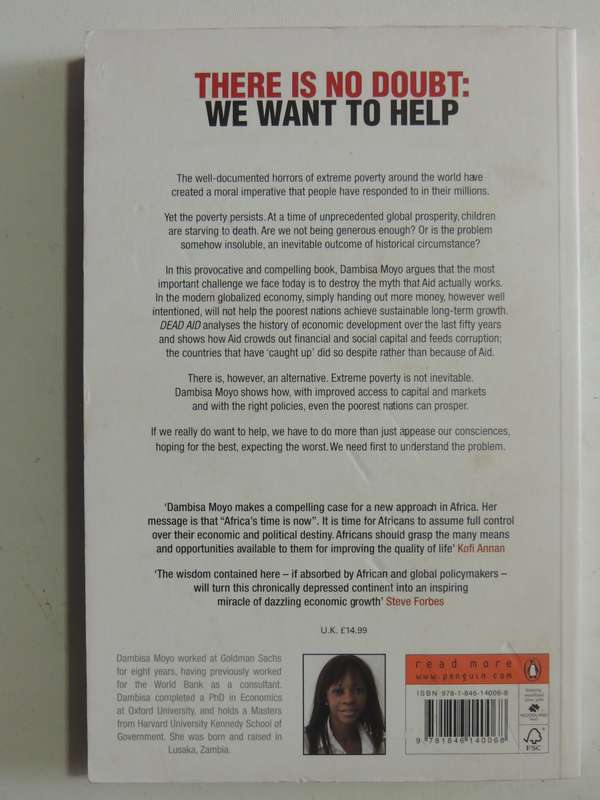 Dead Aid: Why Aid Is Not Working And How There Is Another Way For Africa - Dambisa Moyo