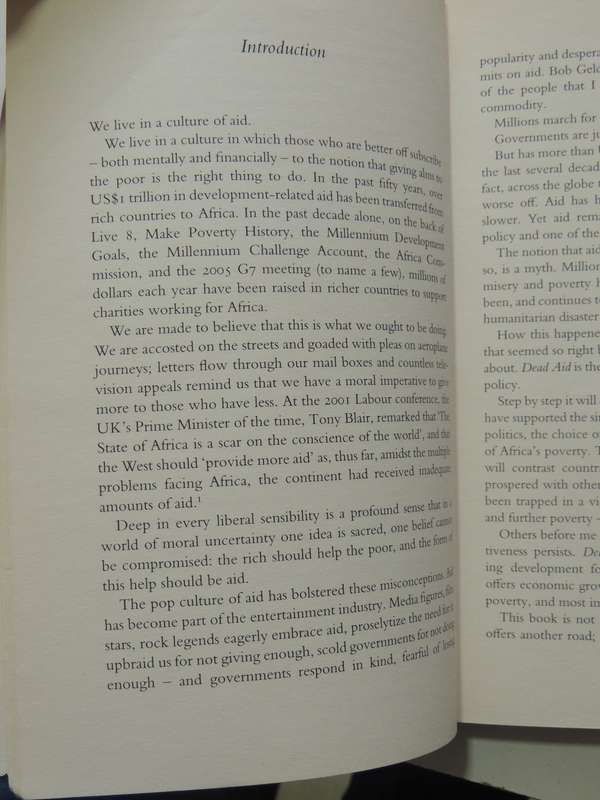 Dead Aid: Why Aid Is Not Working And How There Is Another Way For Africa - Dambisa Moyo