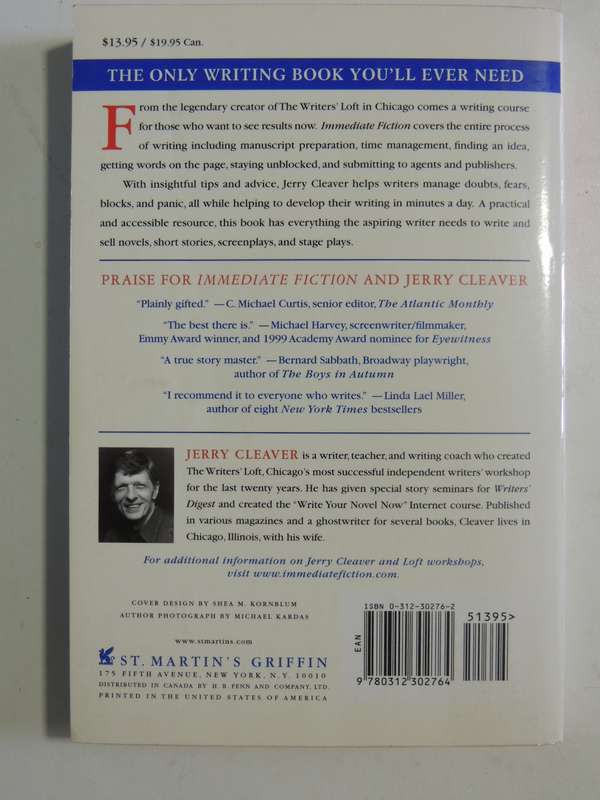Immediate Fiction: A Complete Writing Course - Jerry Cleaver