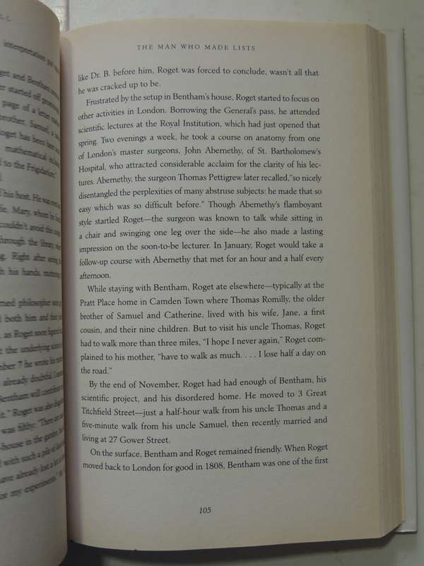 The Man Who Made Lists: Love, Death, Madness And The Creation Of Roget's Thesaurus - Joshua Kendal