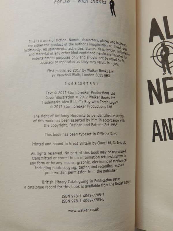 Never Say Die - Anthony Horowitz