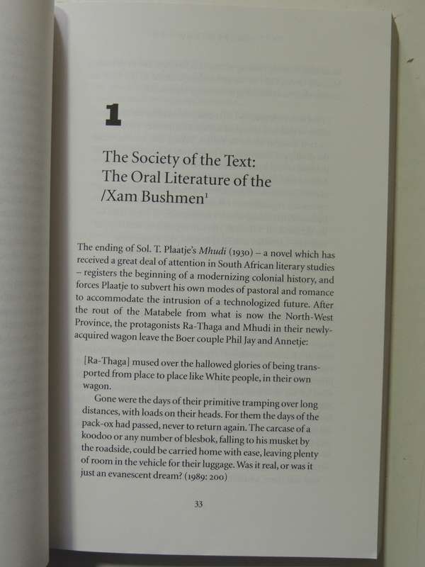 Voicing The Text: South African Oral Poetry And Performance - Duncan Brown