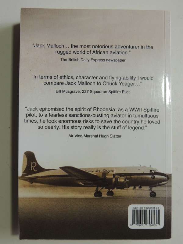 Jack Malloch - Legend Of The African Skies   Alan Brough