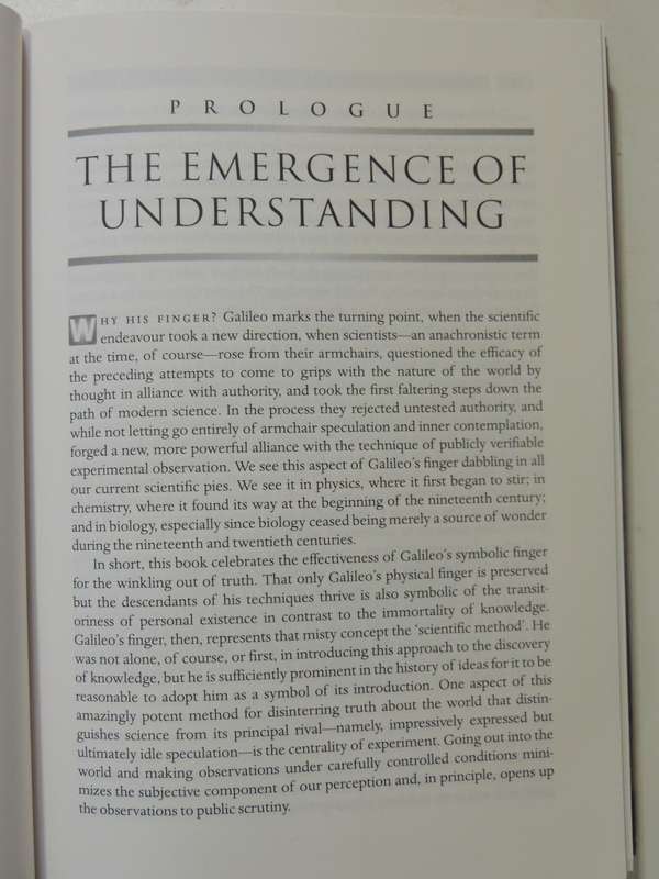 Galileo's Finger: The Ten Great Ideas Of Science - Peter Atkins