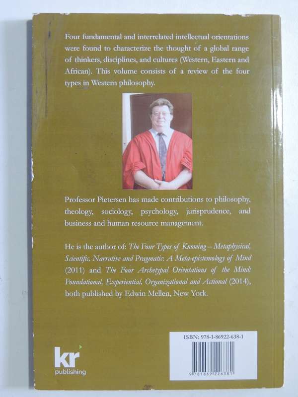 The Four Types Of Western Philosophy - Herman Johan Pietersen