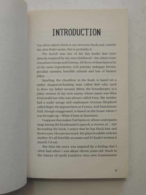 The Switch - Anthony Horowitz