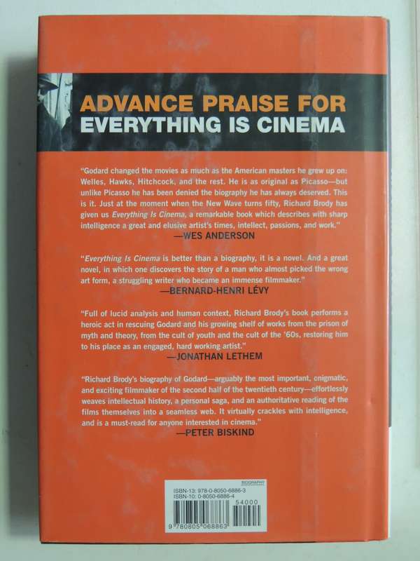 Everything Is Cinema: The Working Life Of Jean-Luc Godard - Richard Brody