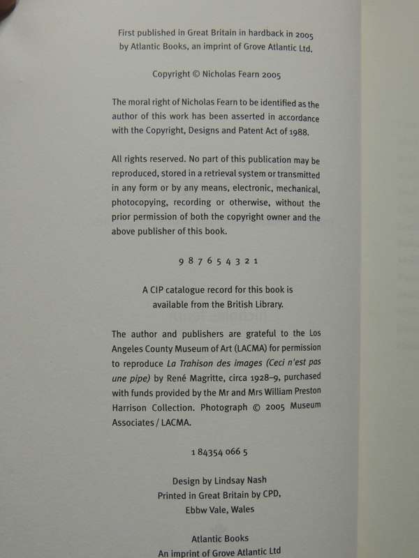 Philosophy: The Latest Answers To The Oldest Questions - Nicholas Fearn