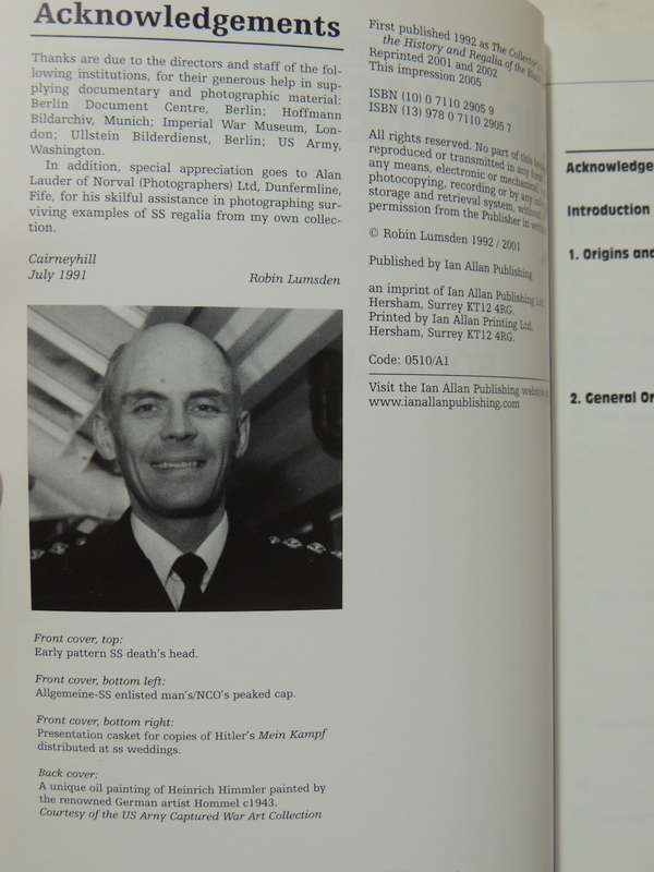 A Collector's Guide To: The Allgemeine-SS - Robin Lumsden