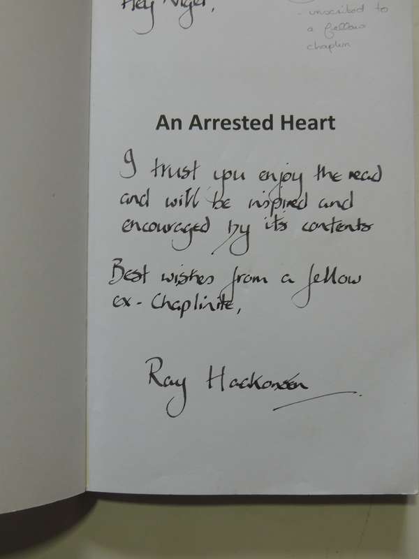 An Arrested Heart (Inscribed)  Ray Haakonsen