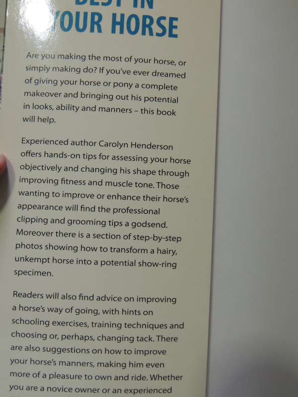 Bring Out The Best In Your Horse- Carolyn Henderson
