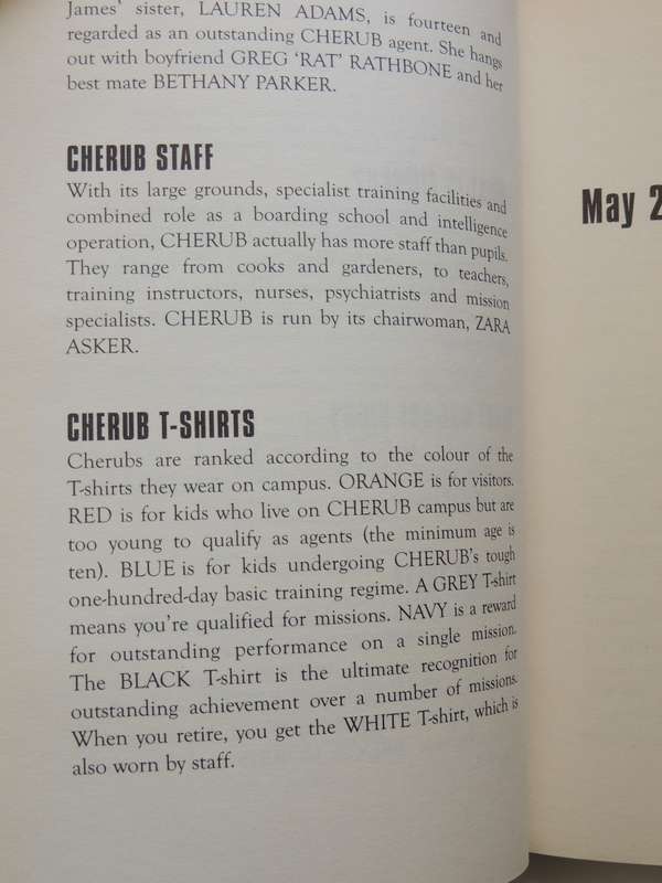 Cherub No. 12: Shadow Wave - Robert Muchamore  (signed)