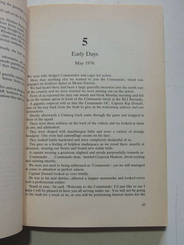 Fireforce - One Man's War In The Rhodesian Light Infantry - 1st Edition (Signed)Chris Cocks