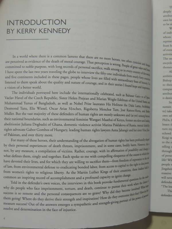Speak Truth To Power: Human Rights Defenders Who Are Changing Our World -Kerry Kennedy & Eddie Adams